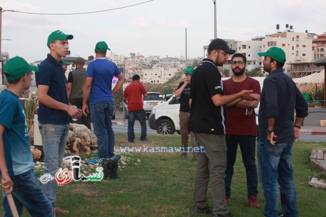  كفرقاسم - فيديو: الرئيس عادل بدير  الأيدي المتوضئة تُعمر وتحمي البلد واهله  و يشارك شباب الحرسة الاعمال التطوعية التنظيفية في مدخل البلدة